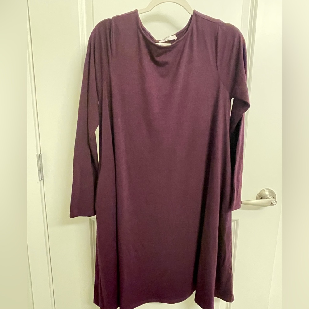 Long Sleeve Dress with Pockets 💜